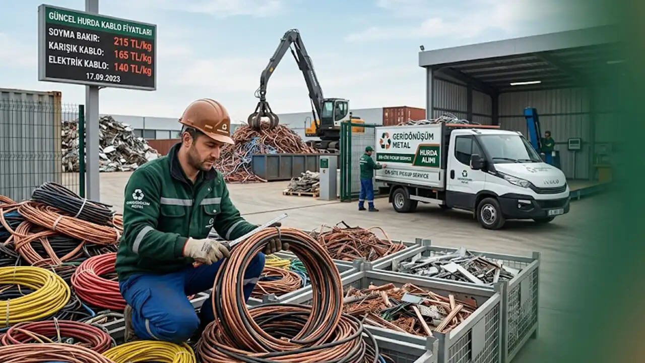 Diyarbakır Çermik Kuşlukçayırı İç Tesisat Kablosu hurda alımı